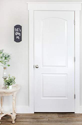 Darware Innkeeper Wooden Signs (2-Pack); 14 x 6 Inch Rustic Blank Signboards for DIY Arts & Crafts Home Decor