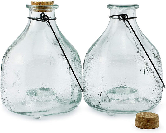 Glass Wasp Traps (2-Pack)