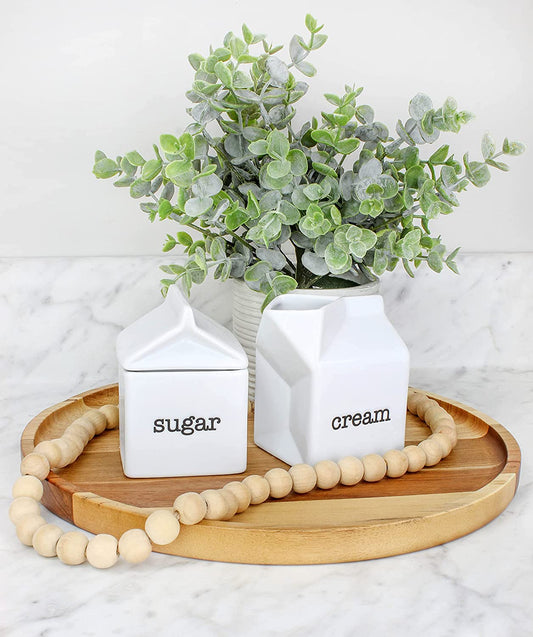 Sugar and Creamer Set