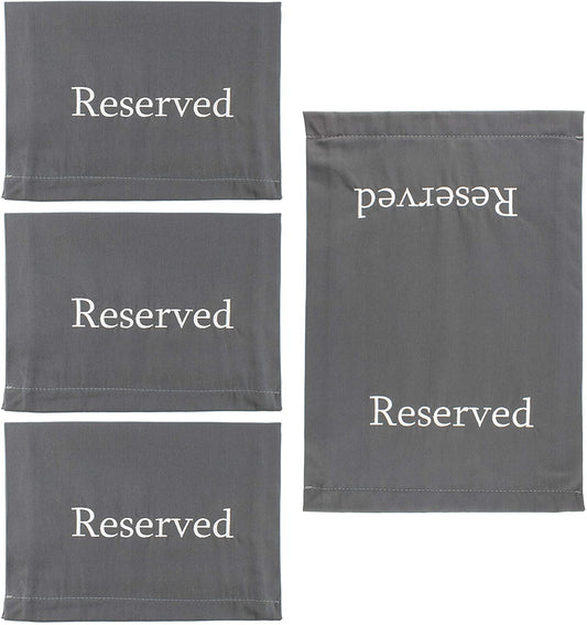 Reserved Chair/Pew Cloths (4-Pack)