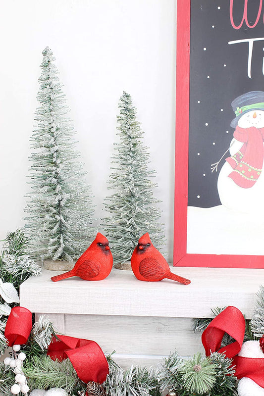 Cardinal Figurines (Set of 2)