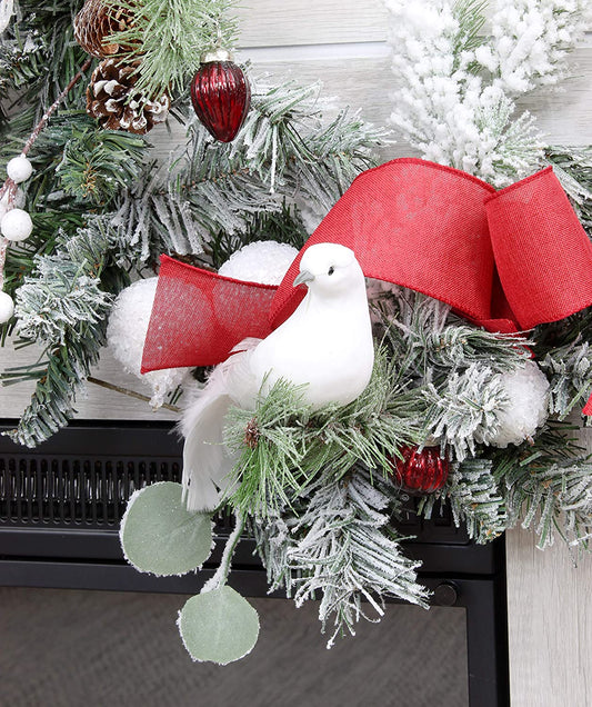 Large White Doves (Set of 3)