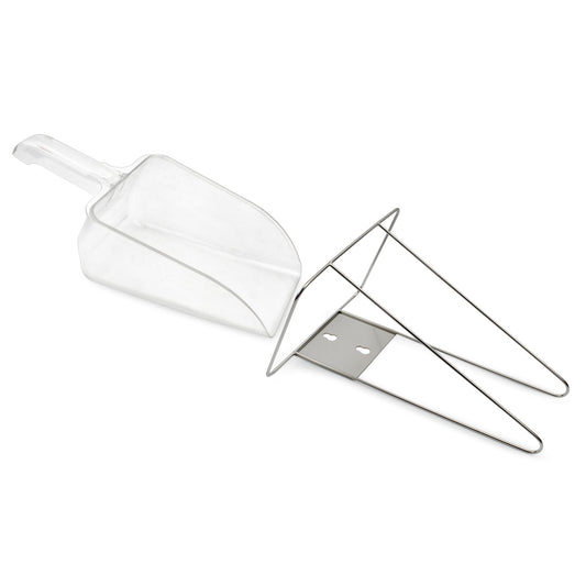 Commercial Ice Scoop with Metal Holder