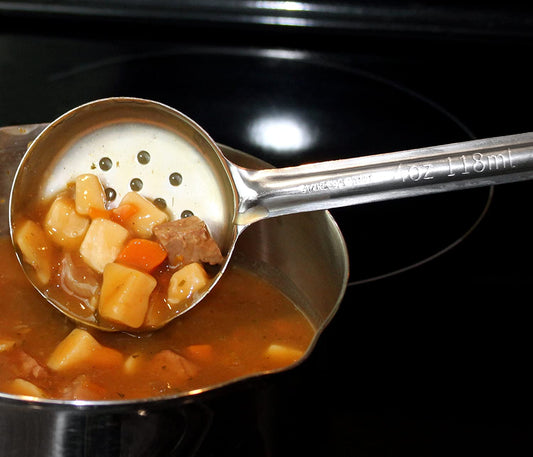 Portion Control Serving Spoons (6-Piece Ladle Set)